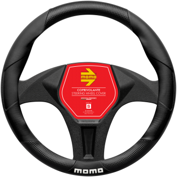 MOMO Lenkradhülle SWC 016 Tuning Carbon/ schwarz  Gr. M